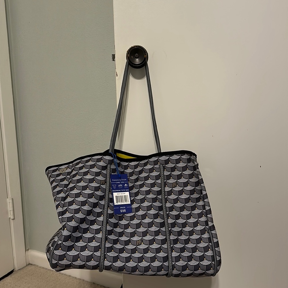 Parker & Hyde Neoprene Bag, tag still on, original price $98